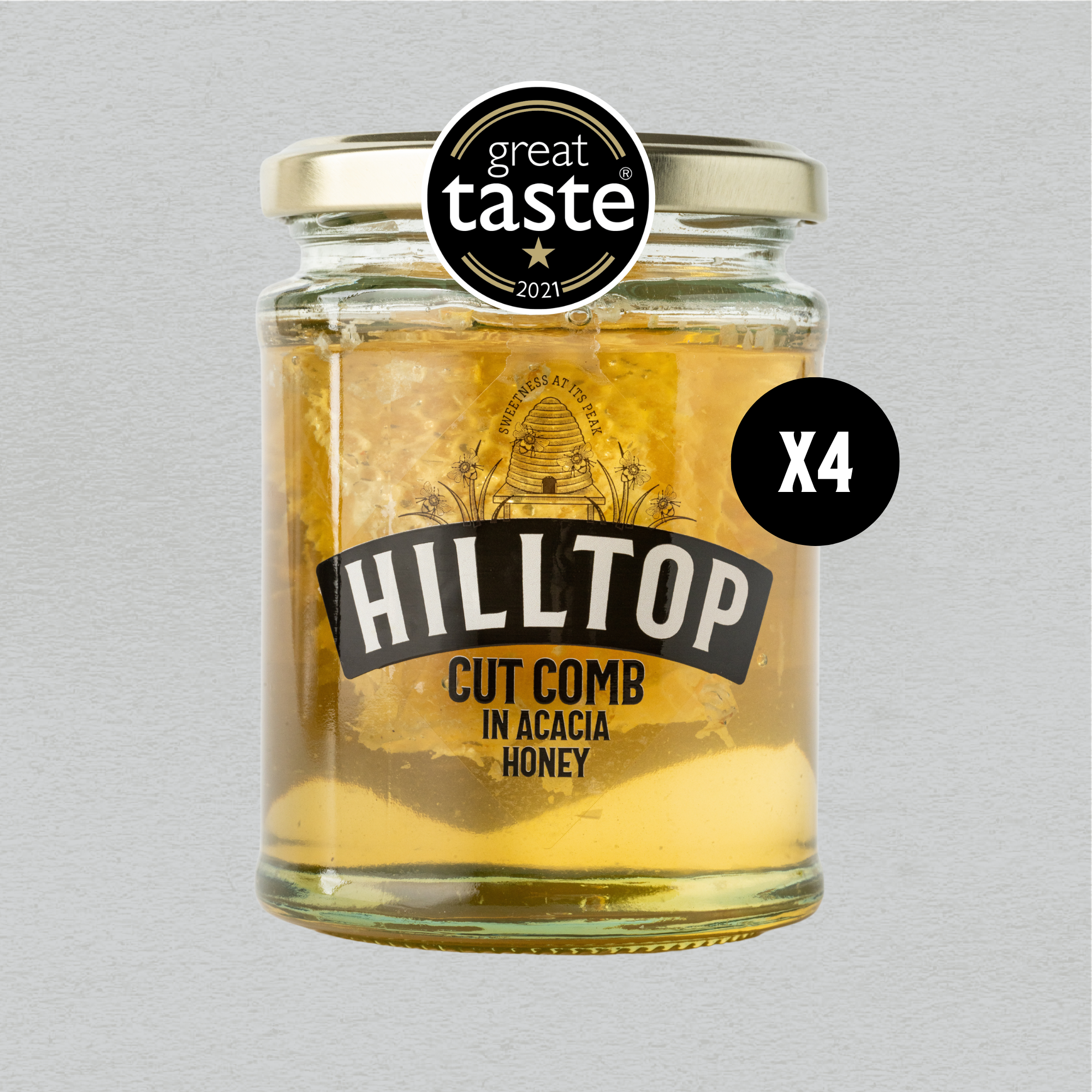 Honey Comb in Acacia Honey Saver pack 340g x 4