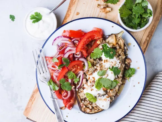 Stuffed Aubergine