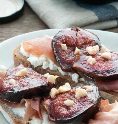 Fig, Feta & Prosciutto Toast