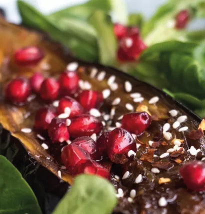 Honey & Soy Glazed Aubergine