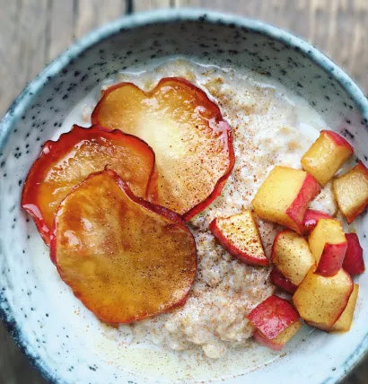 Spiced Oats and Sticky Apples