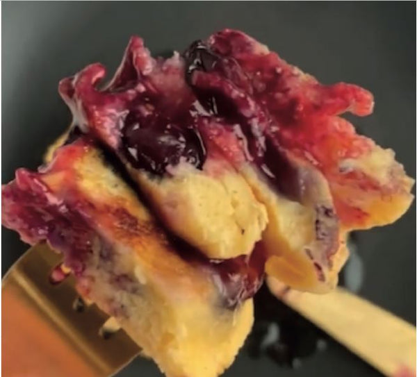 Hilltop_Honey_and_bluberry_pancakes