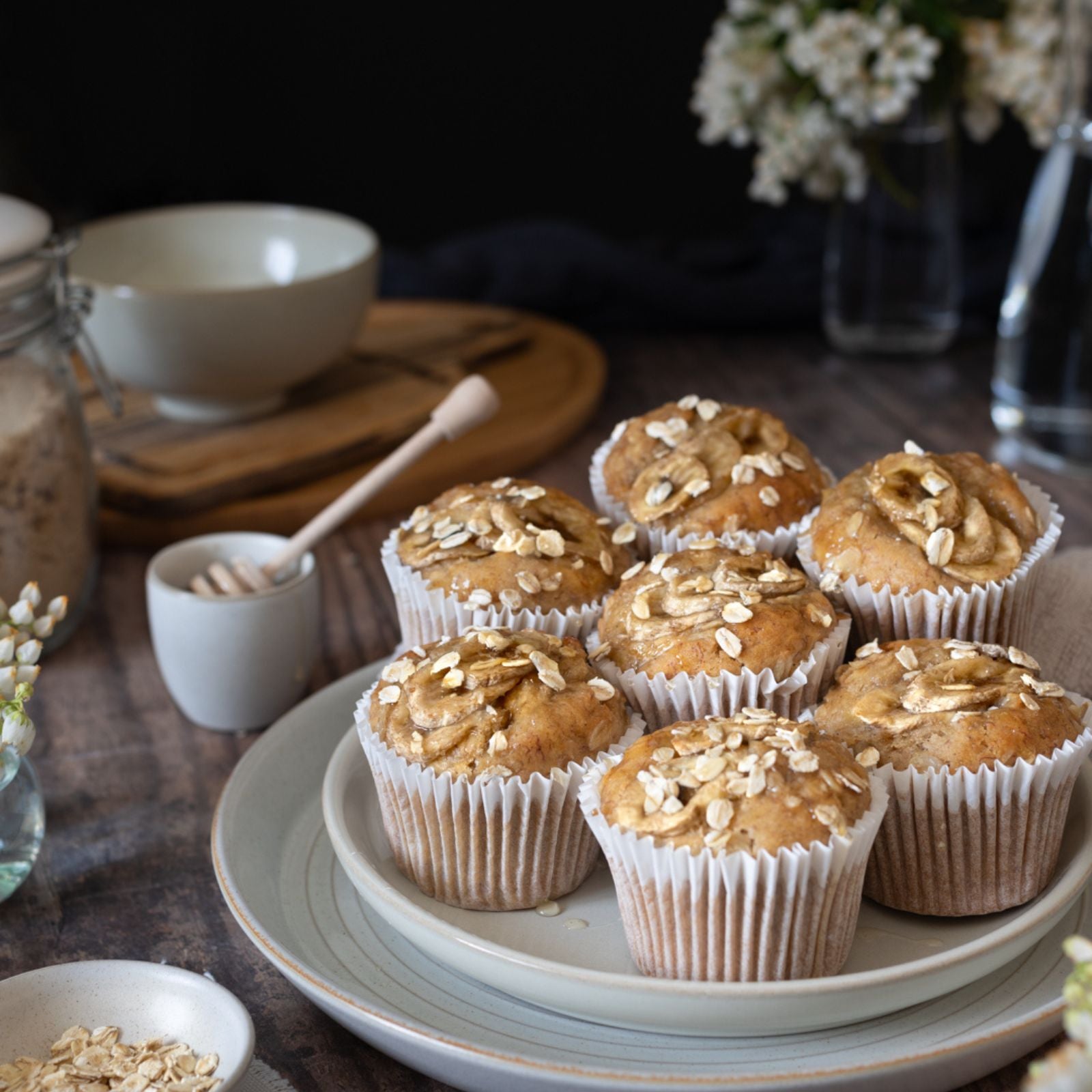 Hilltop_Banana_Oat_Honey_Muffins