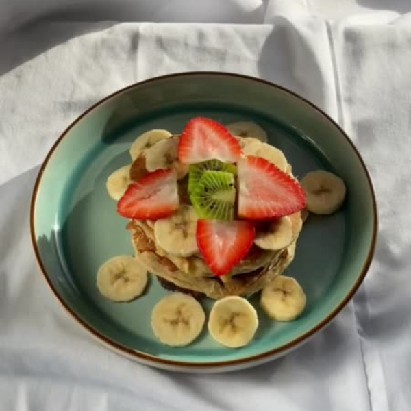 Hilltop_Healthy_Banana_&_Honey_Pancakes