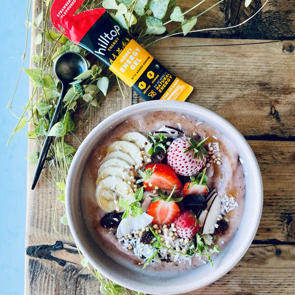 Strawberry & Coconut Smoothie Bowl