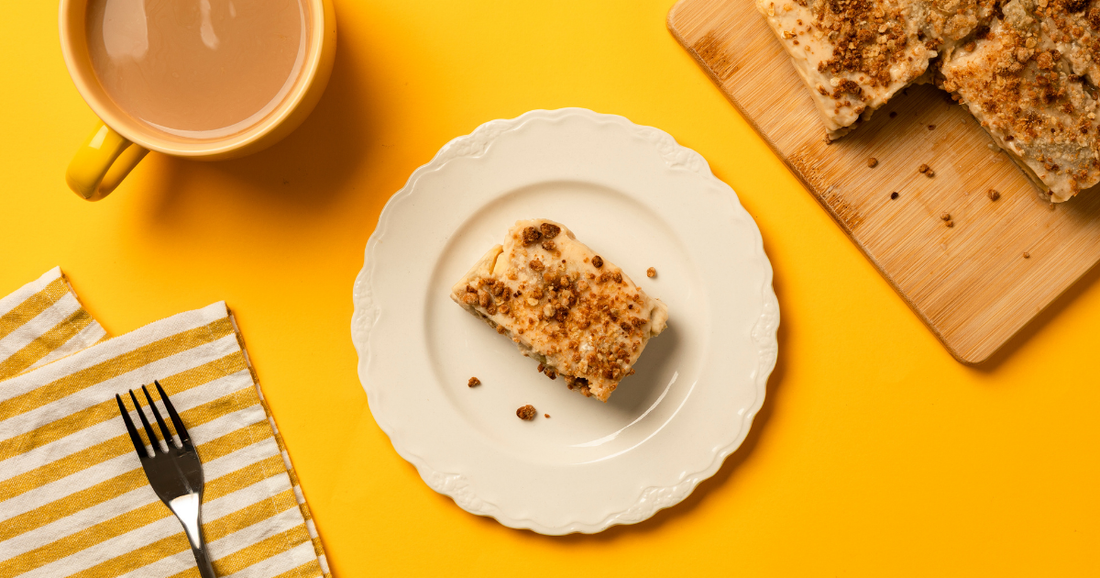 Rhubarb and Honey Custard Crumble Bars