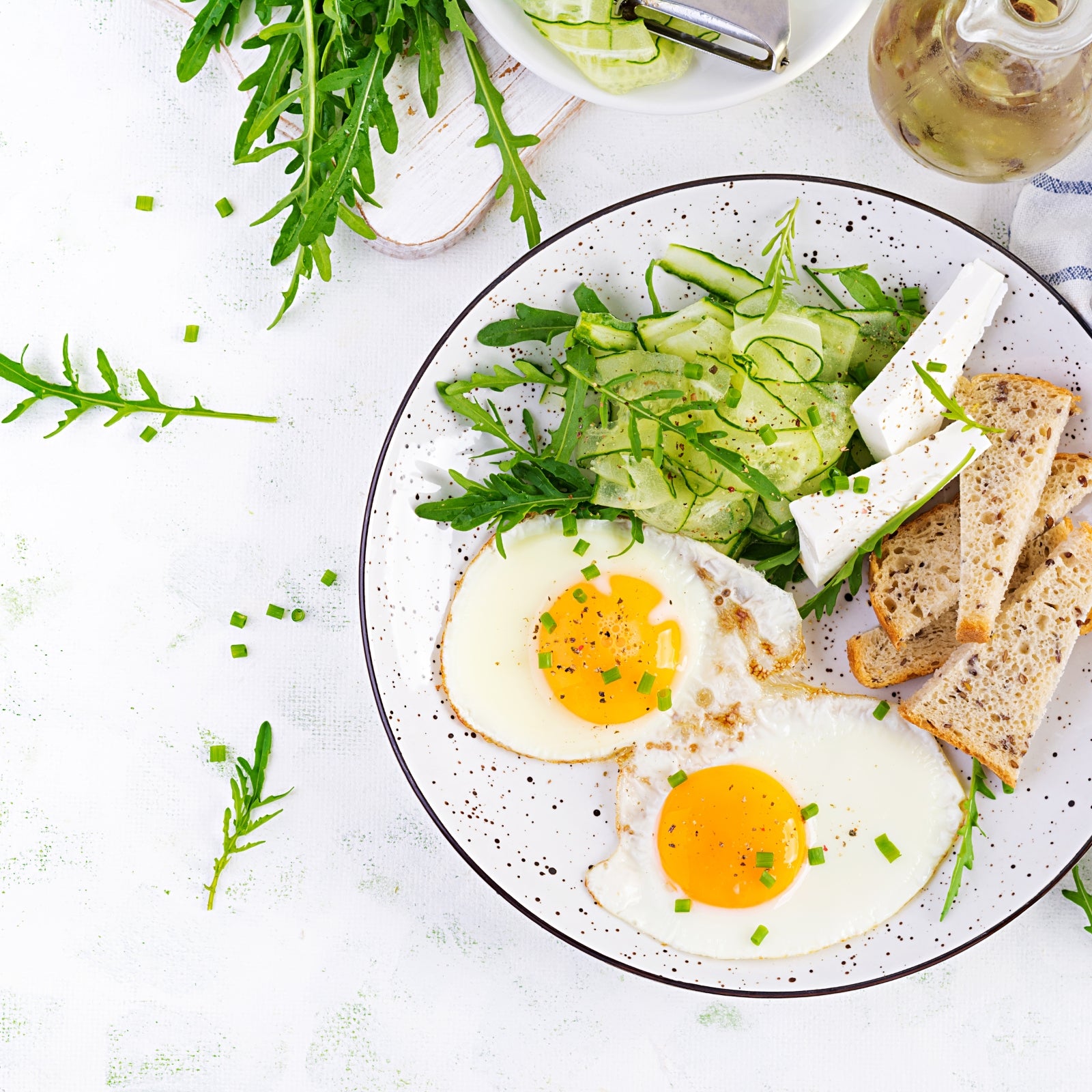 Spicy Feta Eggs