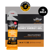 Hilltop Energy Original Flavoured Gel With Added Caffeine – 1 Case (12 x 30g)